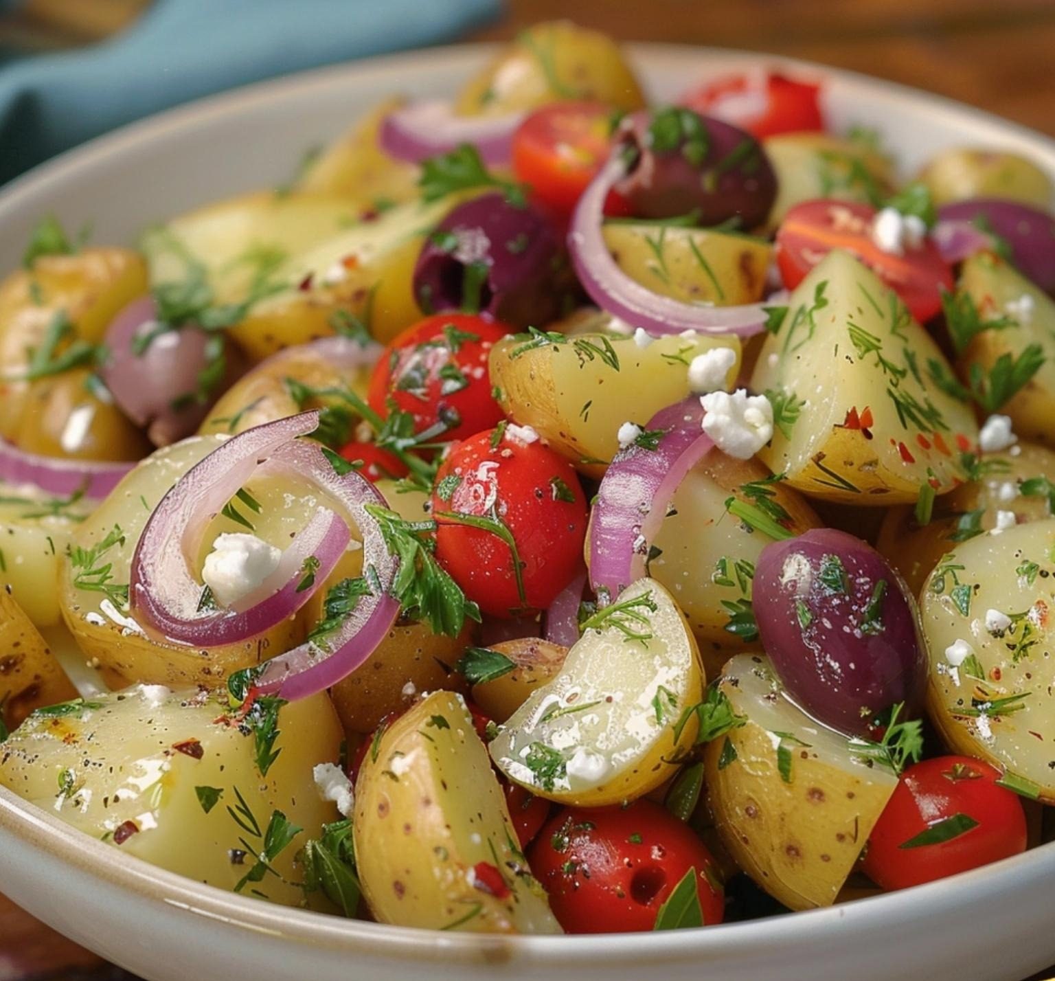 Greek Potato Salad