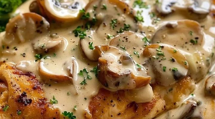 Creamy Chicken with Mushrooms