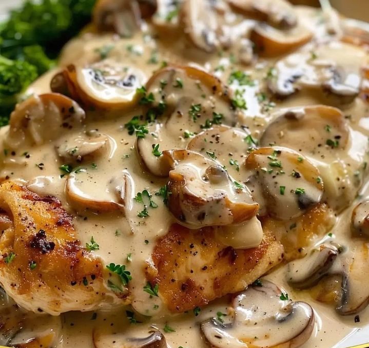 Creamy Chicken with Mushrooms