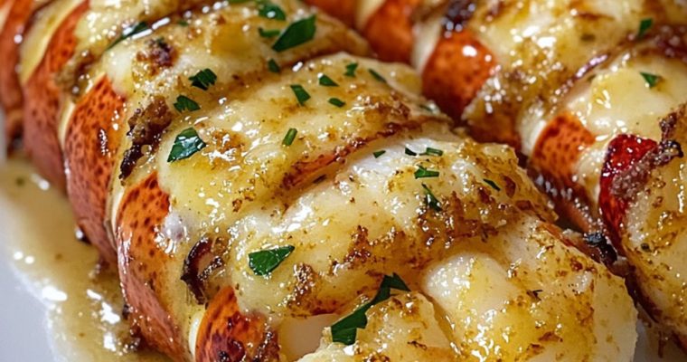 GARLIC BUTTER LOBSTER TAIL