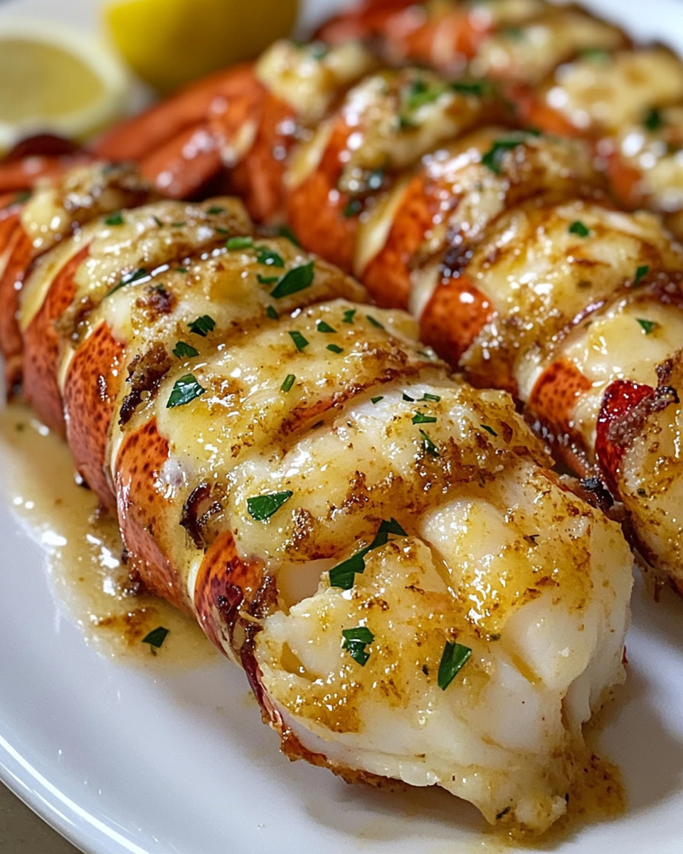 GARLIC BUTTER LOBSTER TAIL