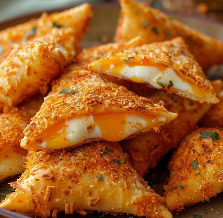 Fried Cheese Stuffed Doritos