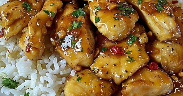 HONEY GARLIC CHICKEN