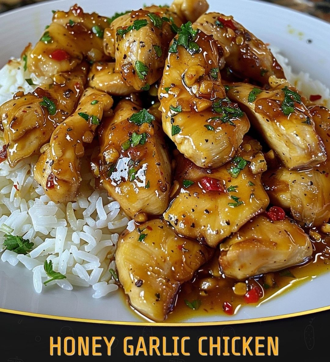 HONEY GARLIC CHICKEN