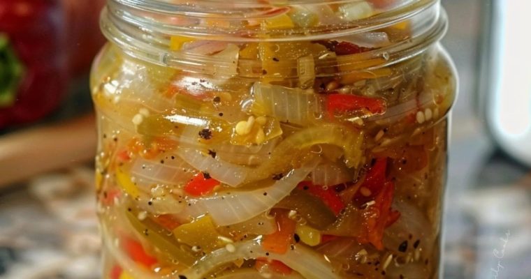 Pickled Pepper and Onion Relish
