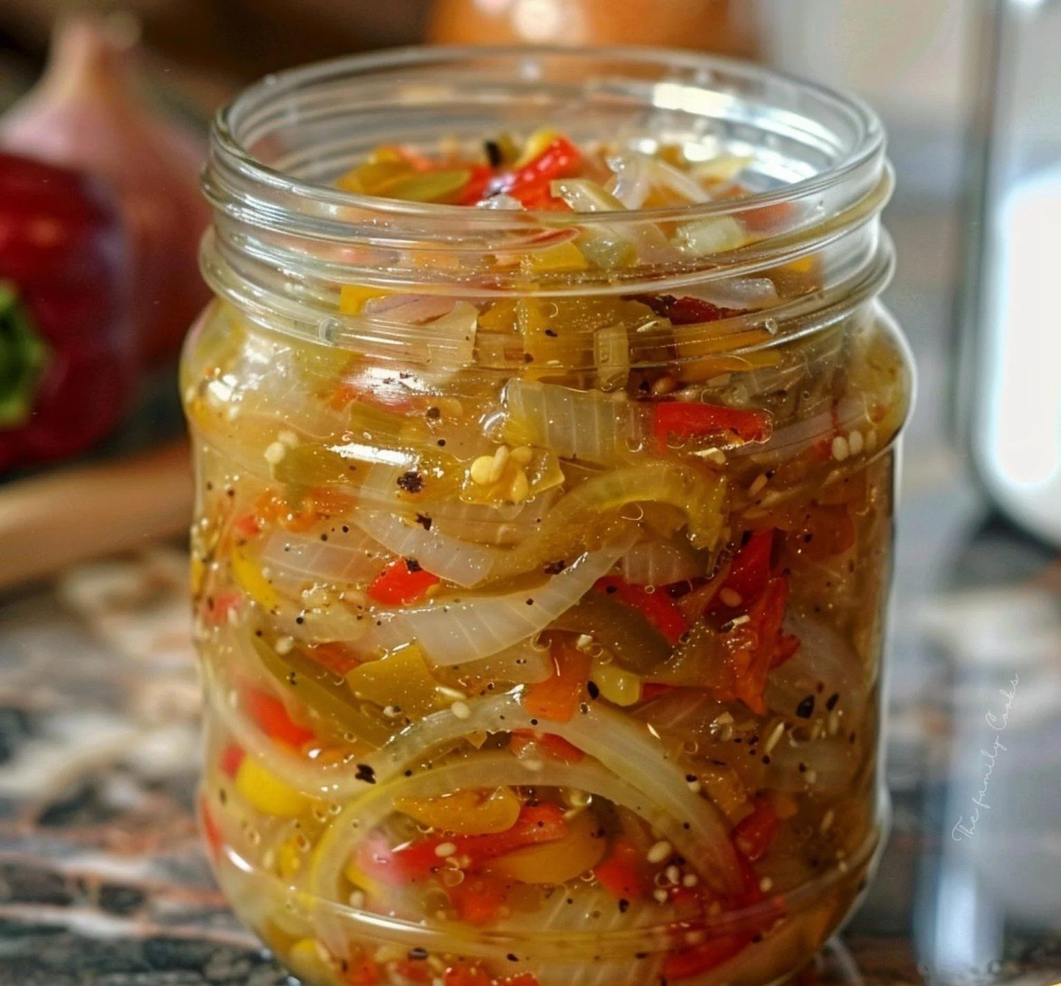 Pickled Pepper and Onion Relish