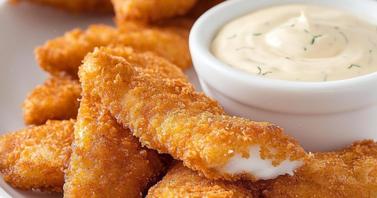 Crispy Fish With Dipping Sauce