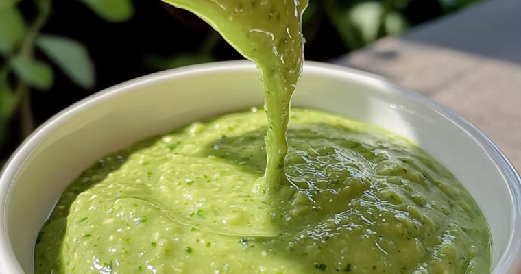 Mexican Avocado Tomatillo Spicy Salsa