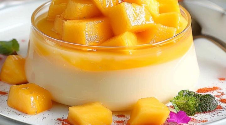 Mango Panna Cotta