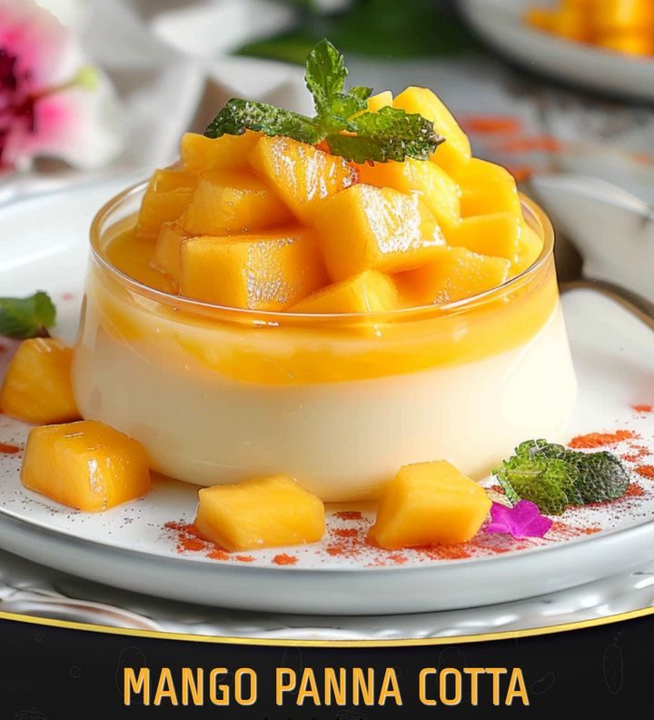 Mango Panna Cotta