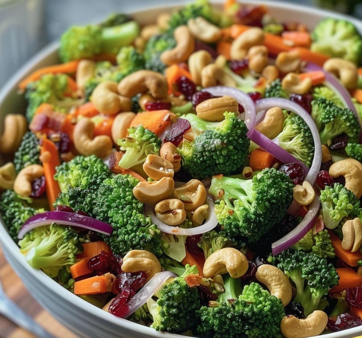 Broccoli Cashew Salad