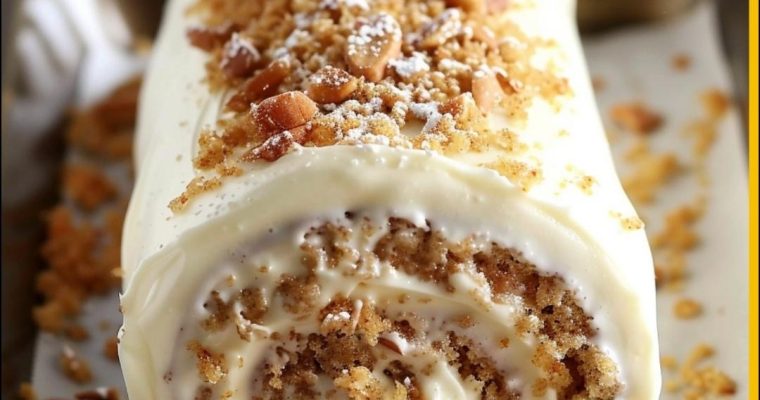 Carrot Cake Roll