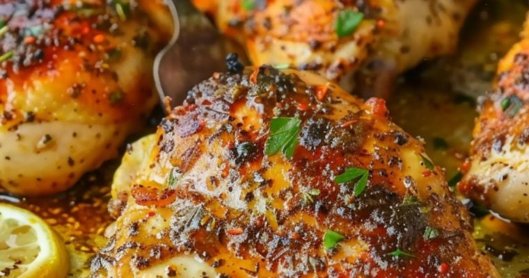 Baked Lemon Pepper Chicken