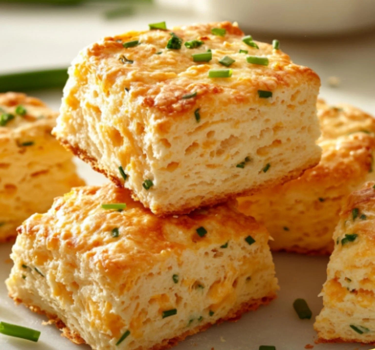 Cheese and Chive Biscuits