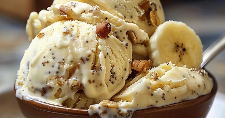 Homemade Banana Ice Cream