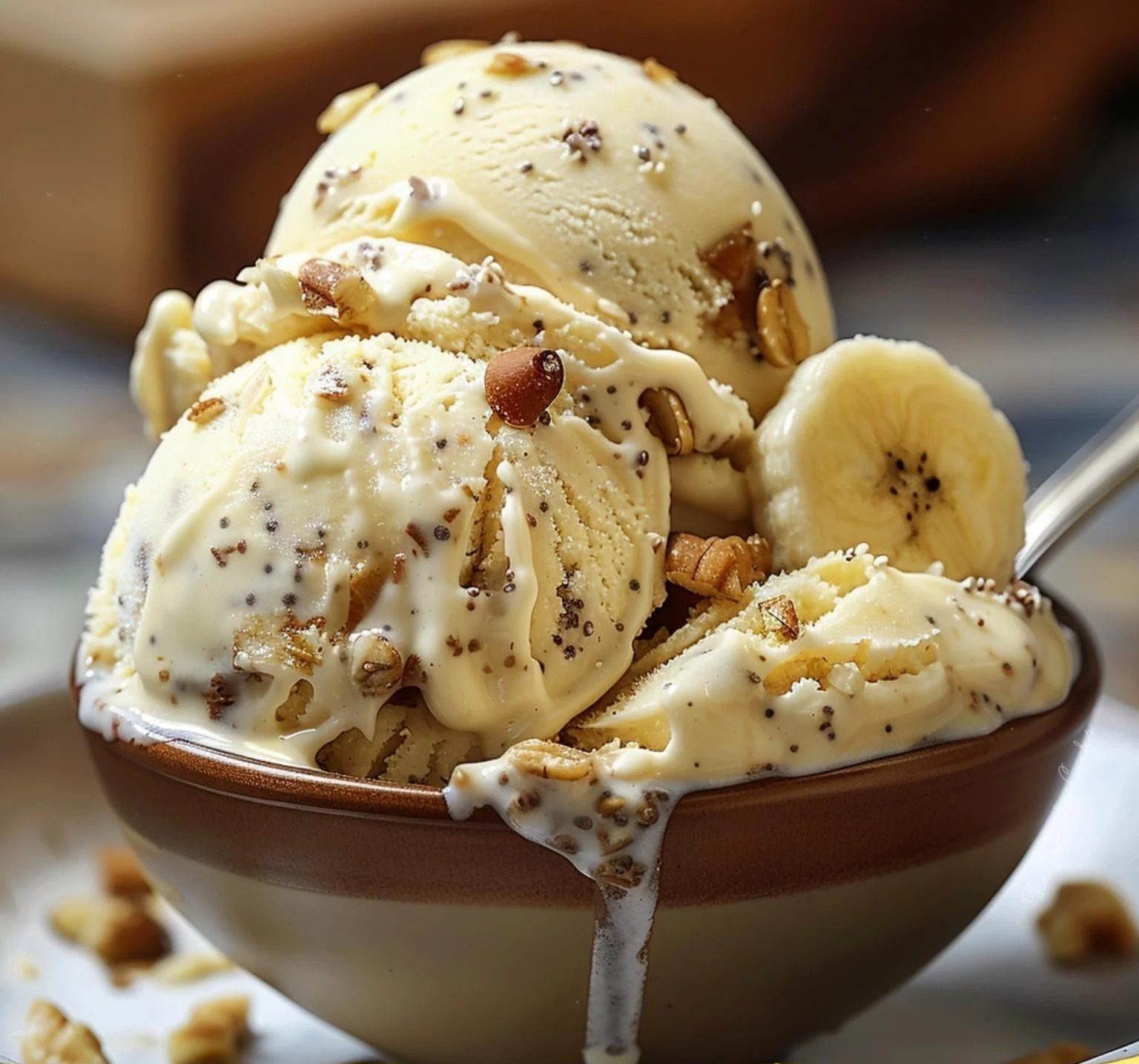Homemade Banana Ice Cream