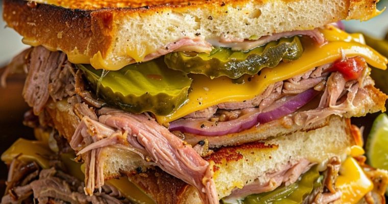 Slow Cooker Cuban Sandwiches