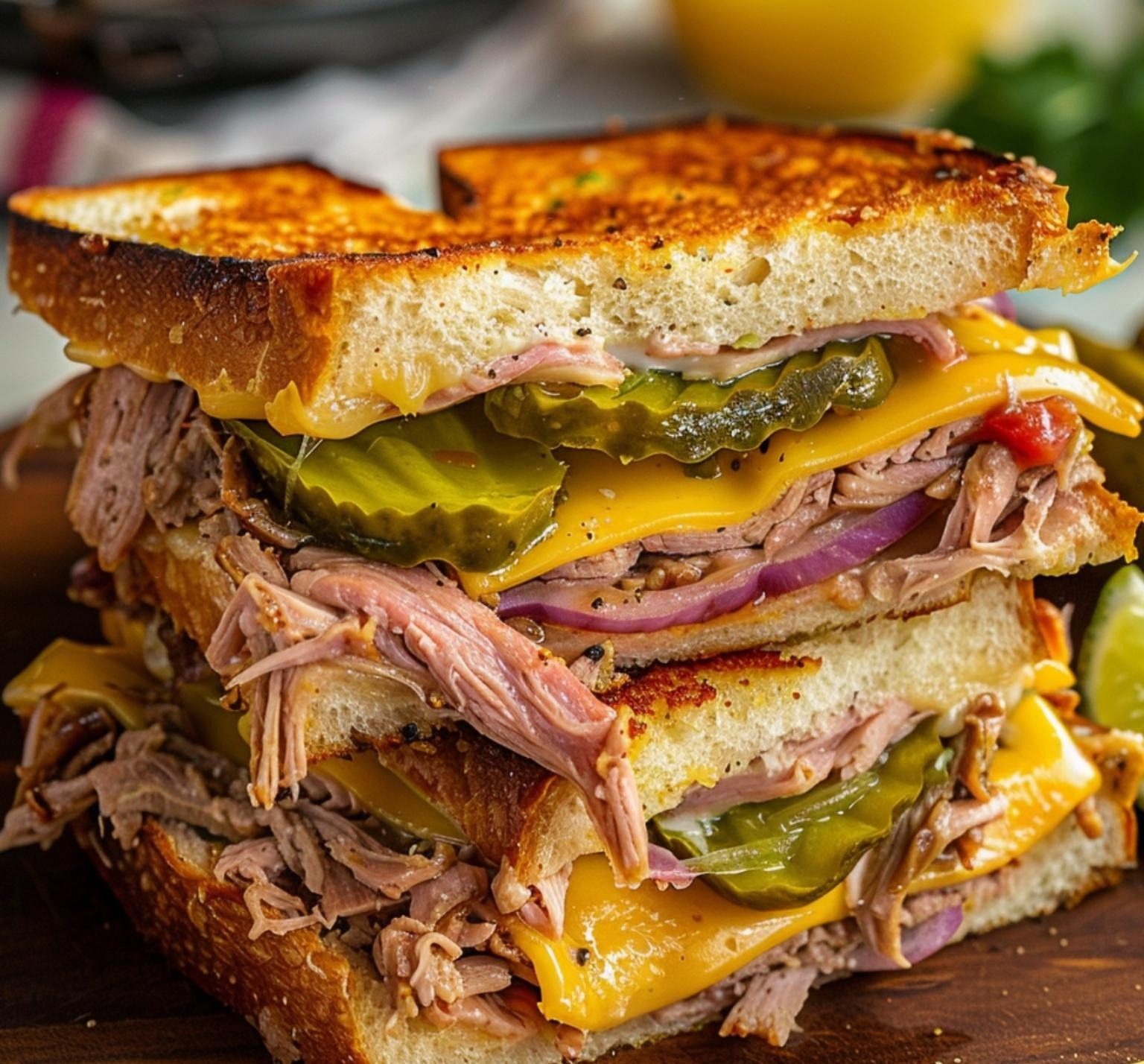 Slow Cooker Cuban Sandwiches