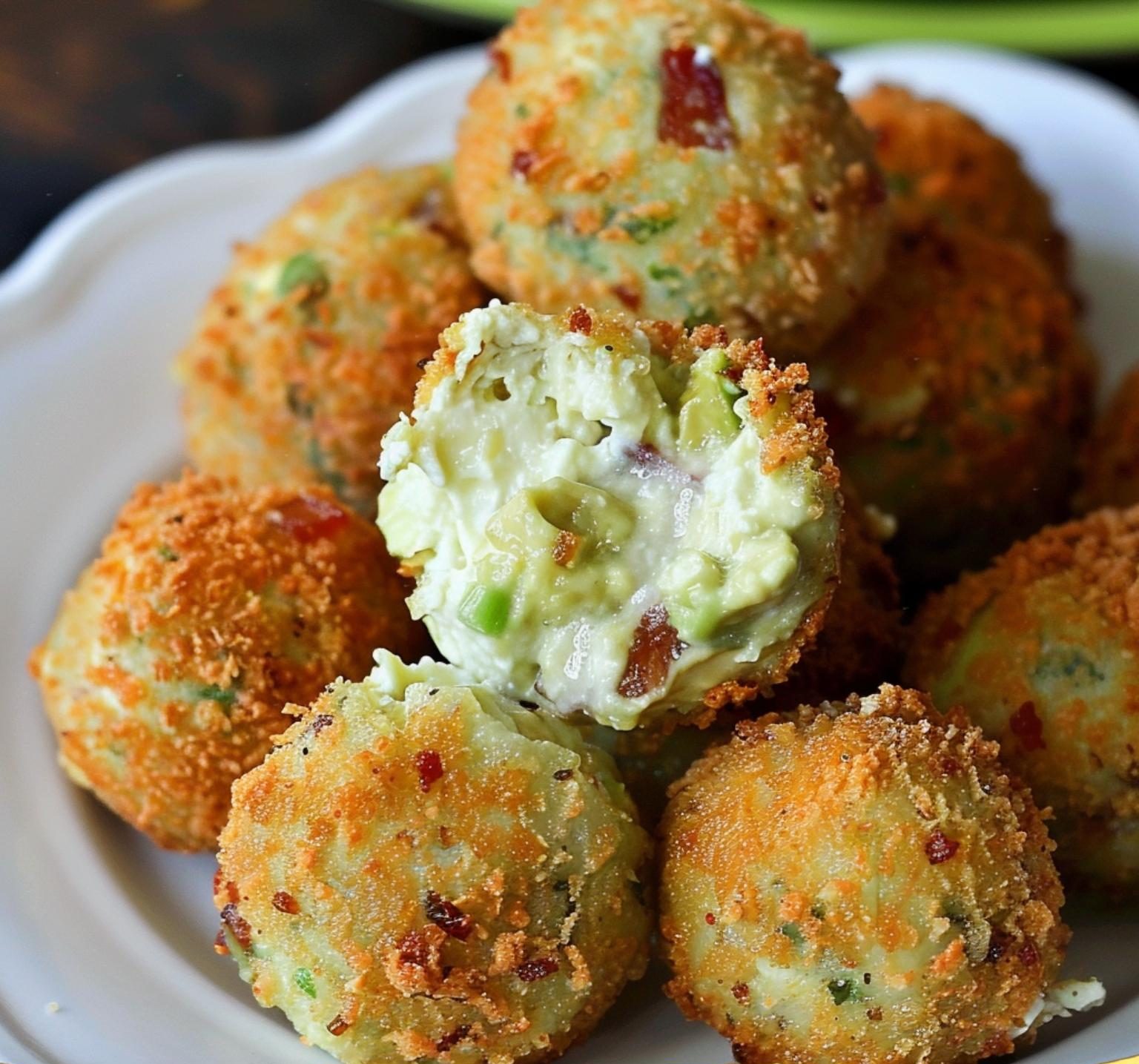 Cream Cheese Avocado Bacon Bites