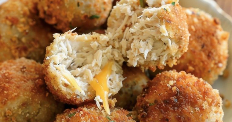 Cheesy Tuna Melt Balls