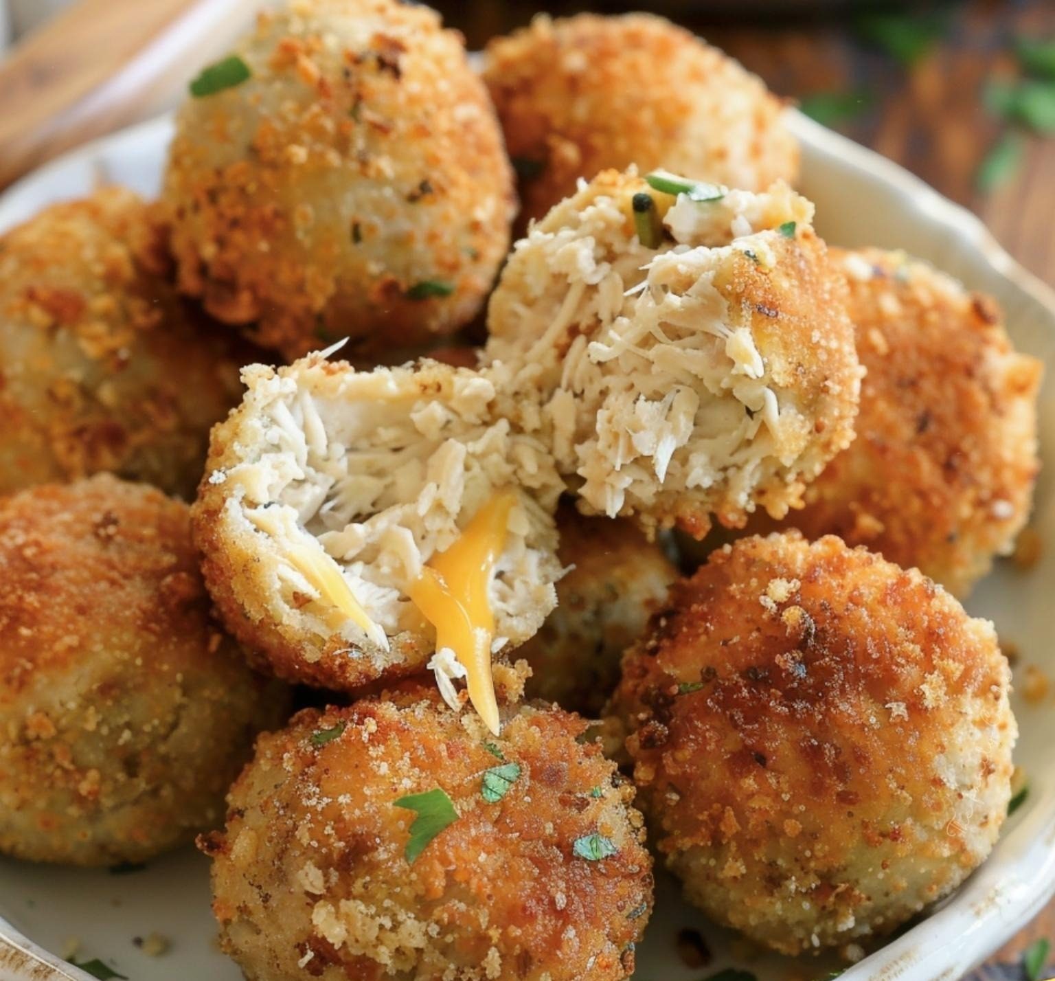 Cheesy Tuna Melt Balls