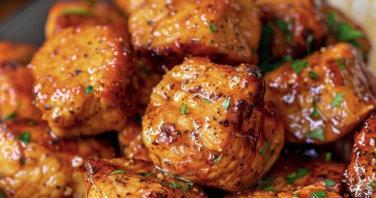 Air Fryer Pork Chop Bites