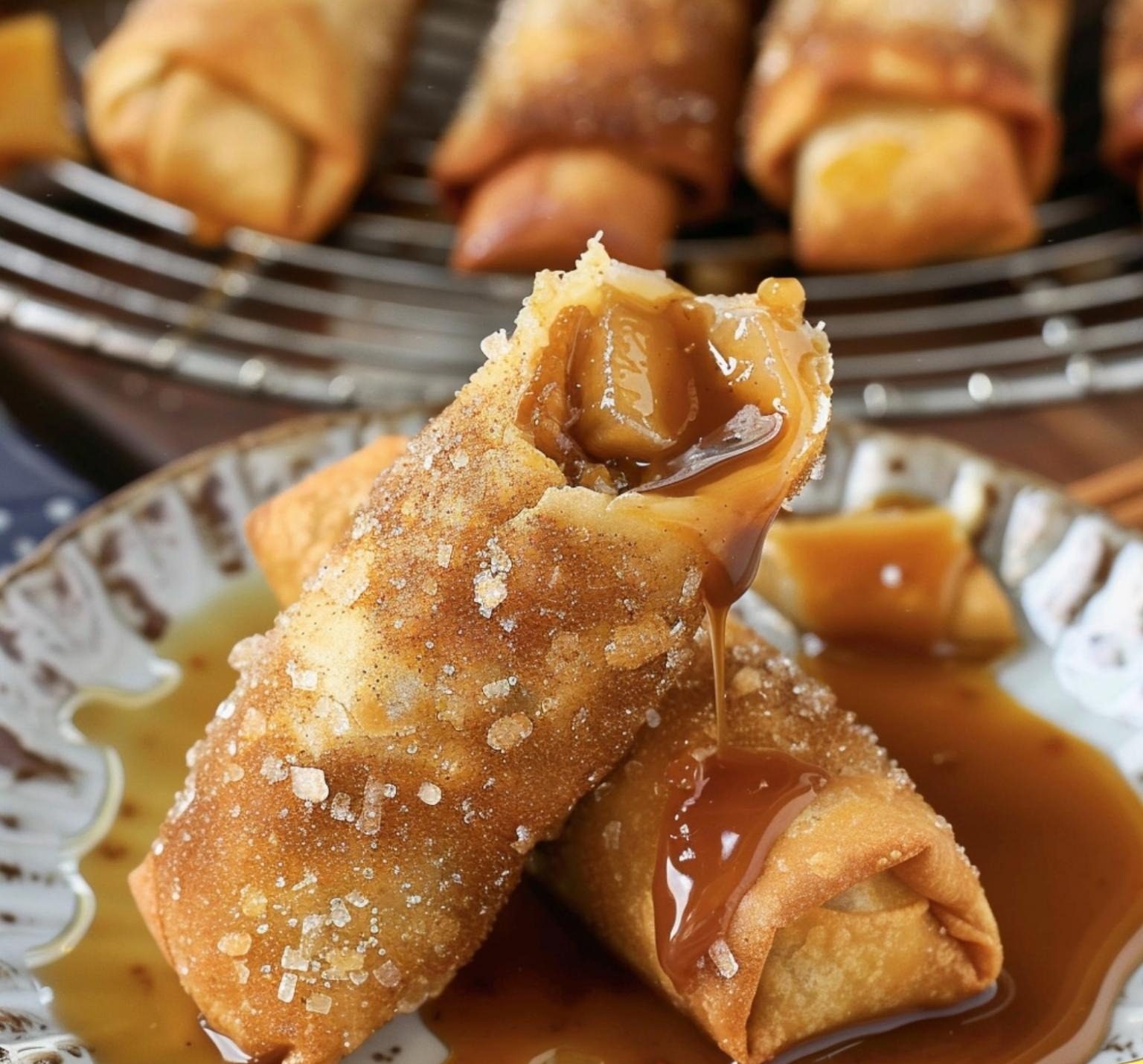 Apple Pie Egg Rolls