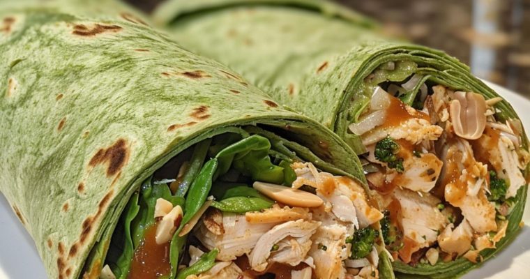 Barbecue Chicken Wrap