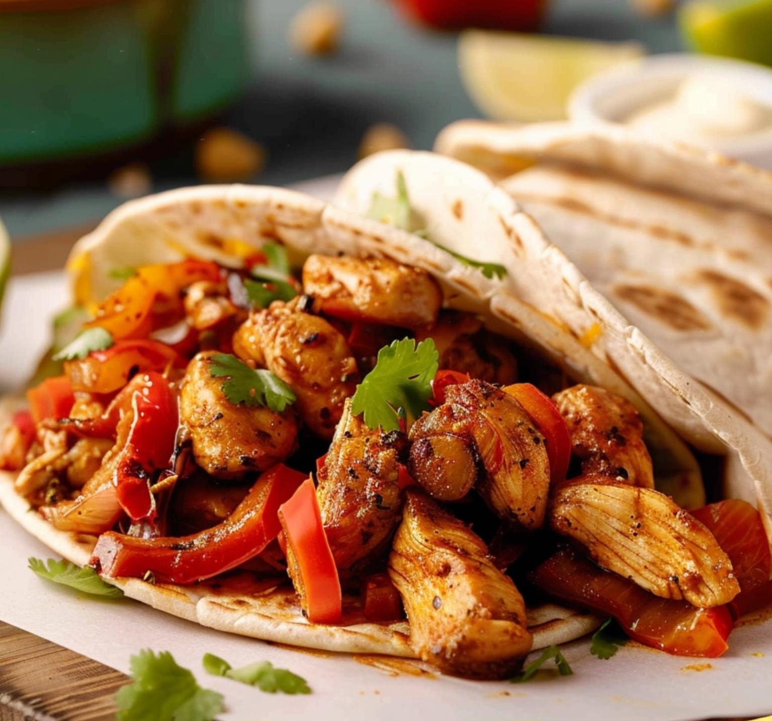 CHICKEN FAJITAS