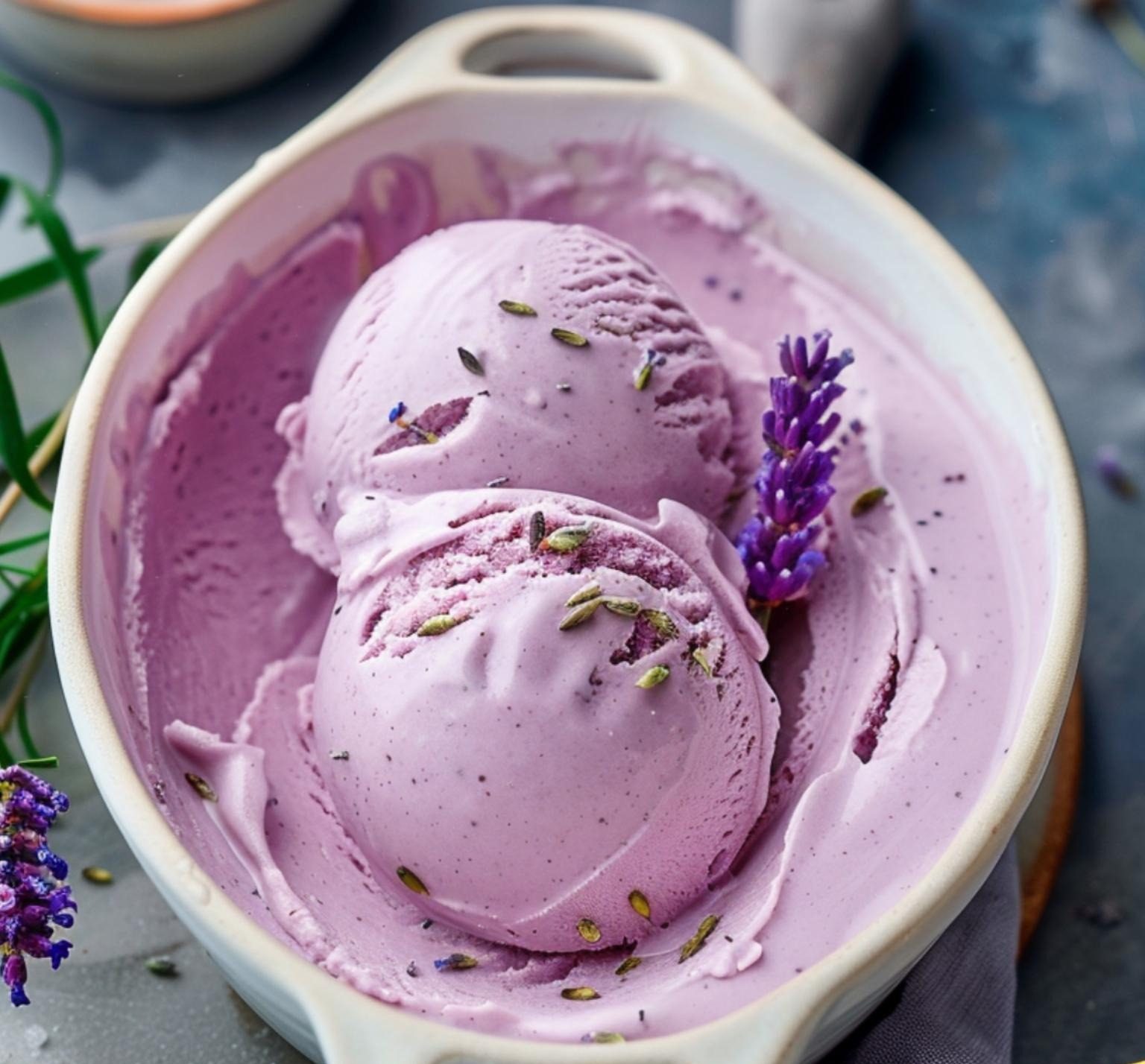 Lavender Ice Cream