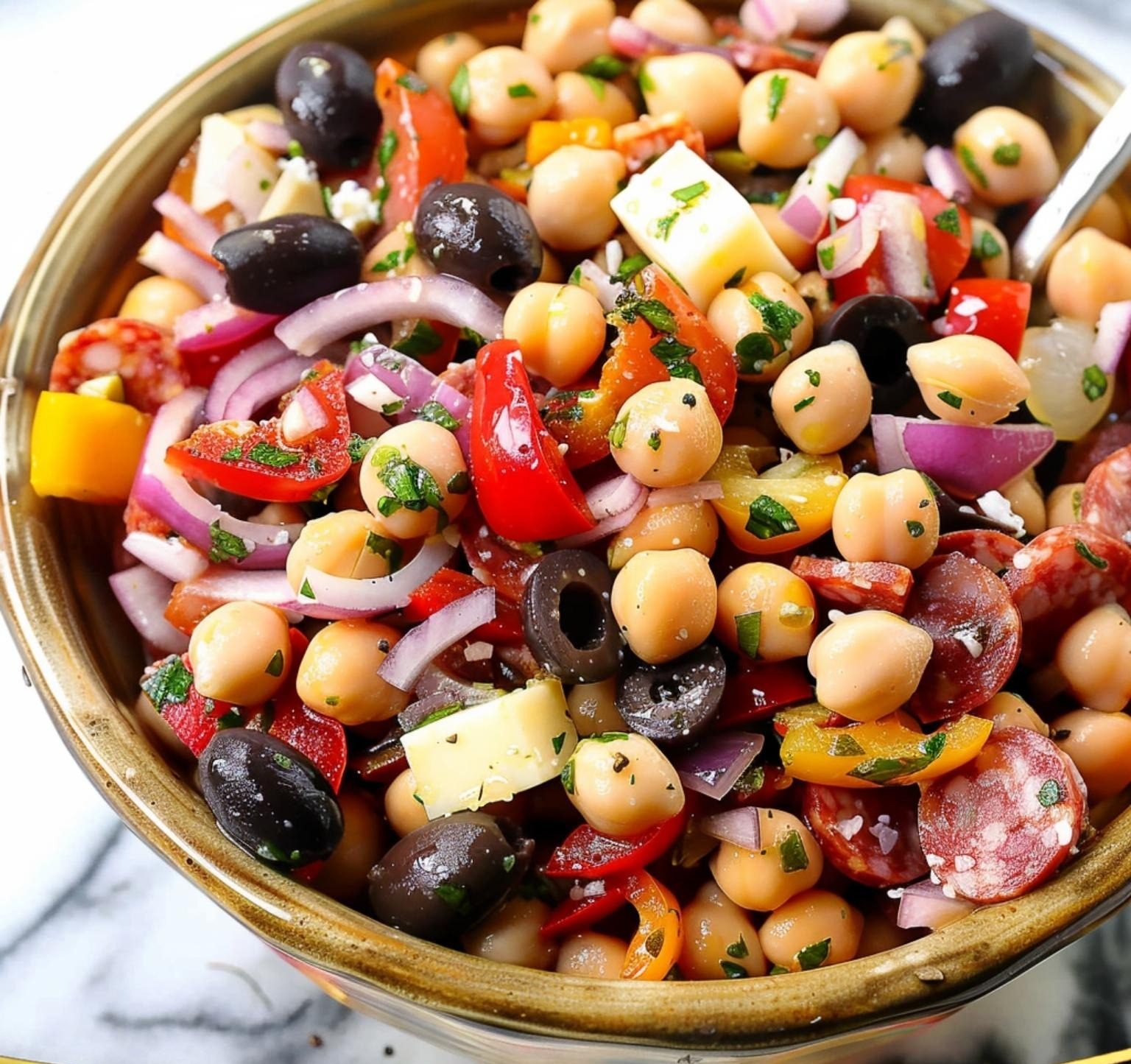 Italian Chickpea Salad