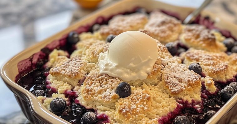 Blueberry Cobbler