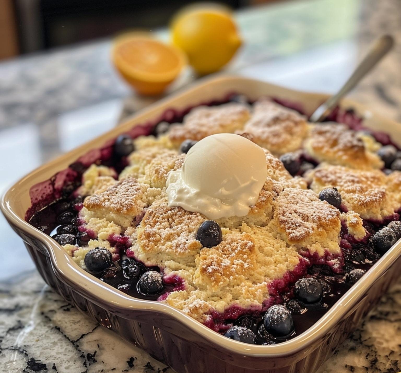 Blueberry Cobbler