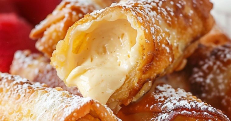 Cheesecake Egg Rolls