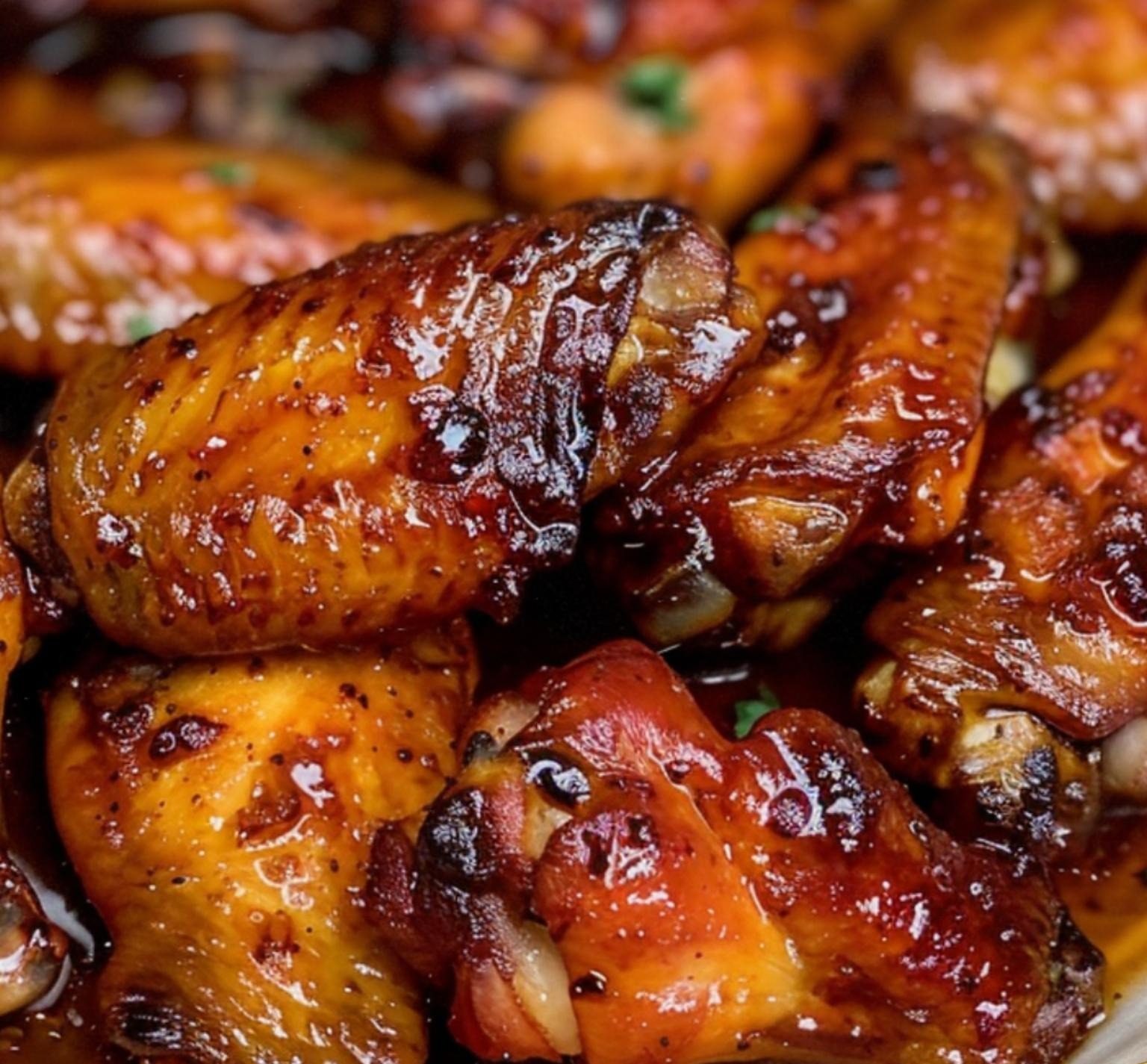 Honey Garlic Jerk Chicken Wings