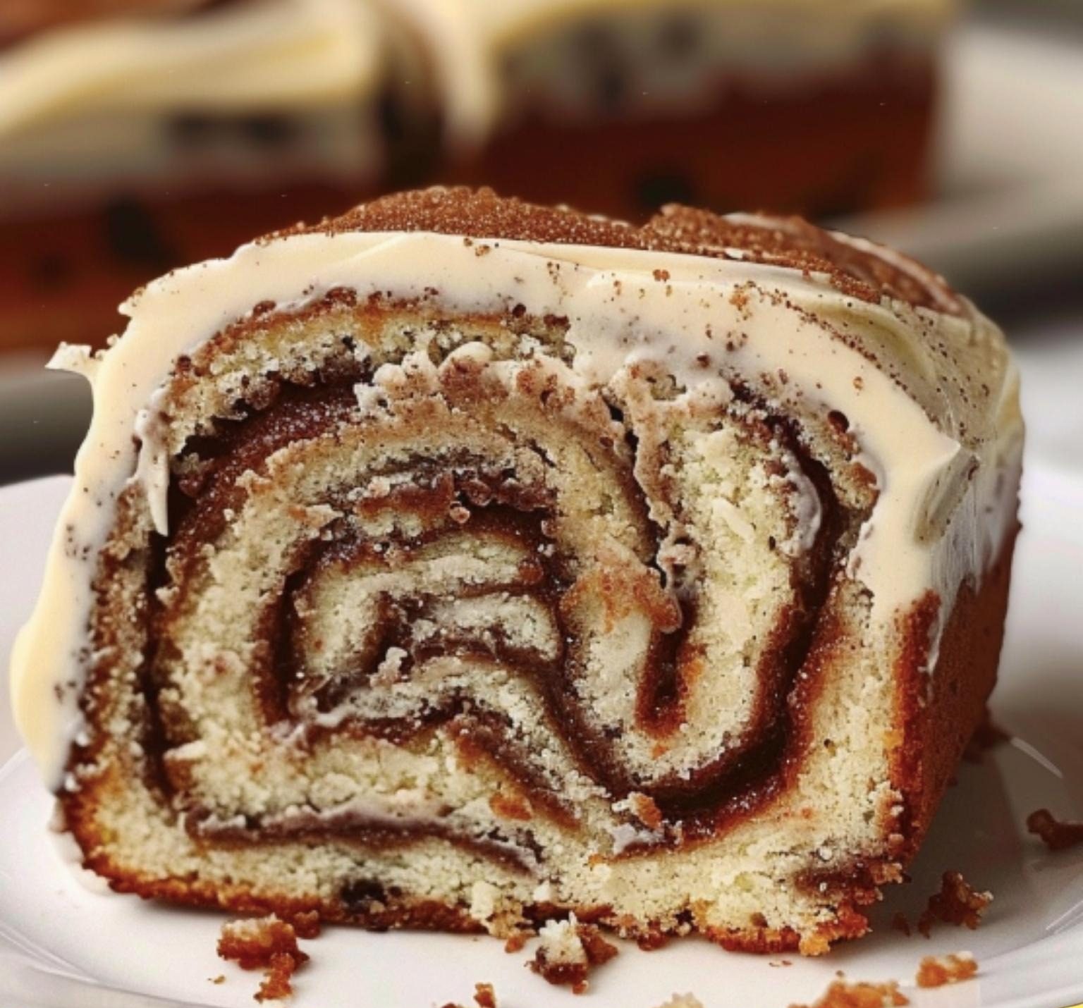 Irresistible Cinnamon Roll Cake