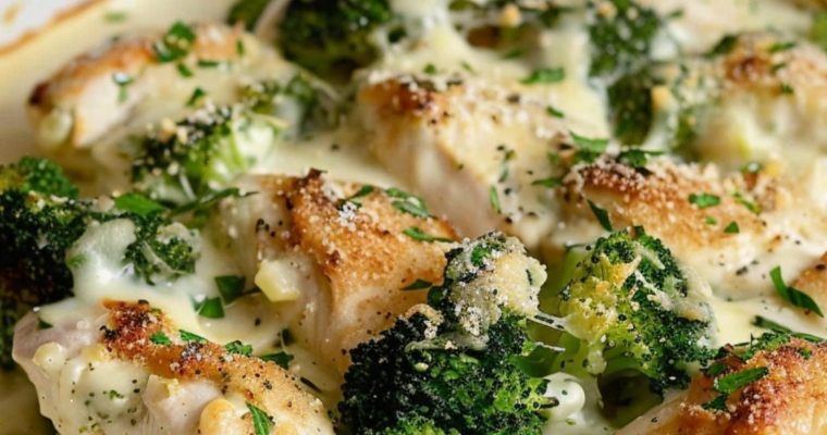Alfredo Chicken Bake