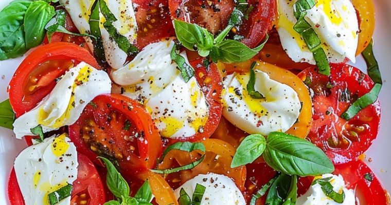 The Best Caprese Salad