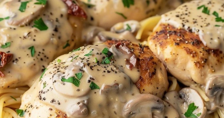 Olive Garden Stuffed Chicken Marsala