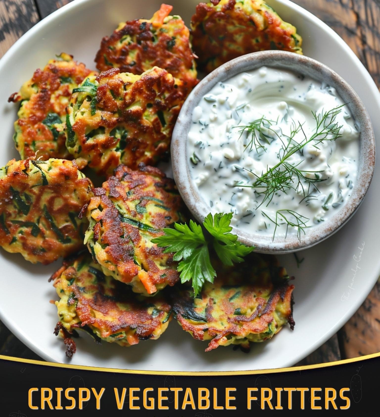 Crispy Vegetable Fritters