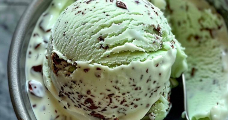 Mint Chocolate Chip Ice Cream