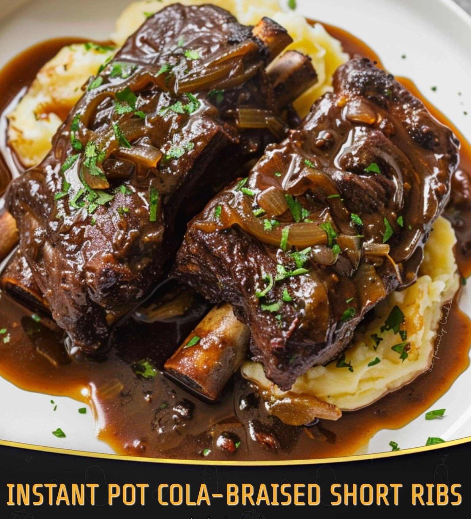 Instant Pot Cola-Braised Short Ribs