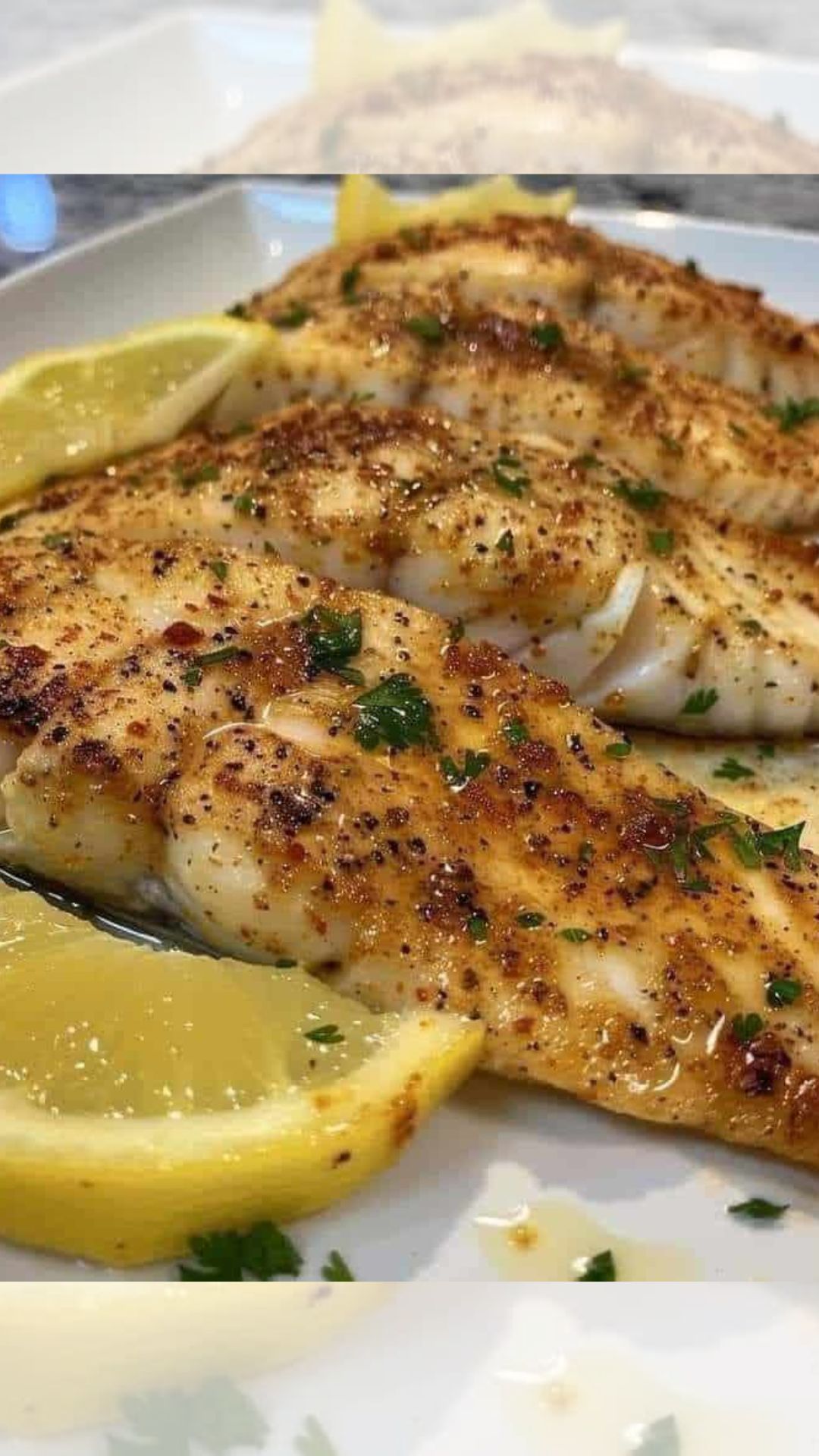 Zesty Lemon Butter Fish Fillet