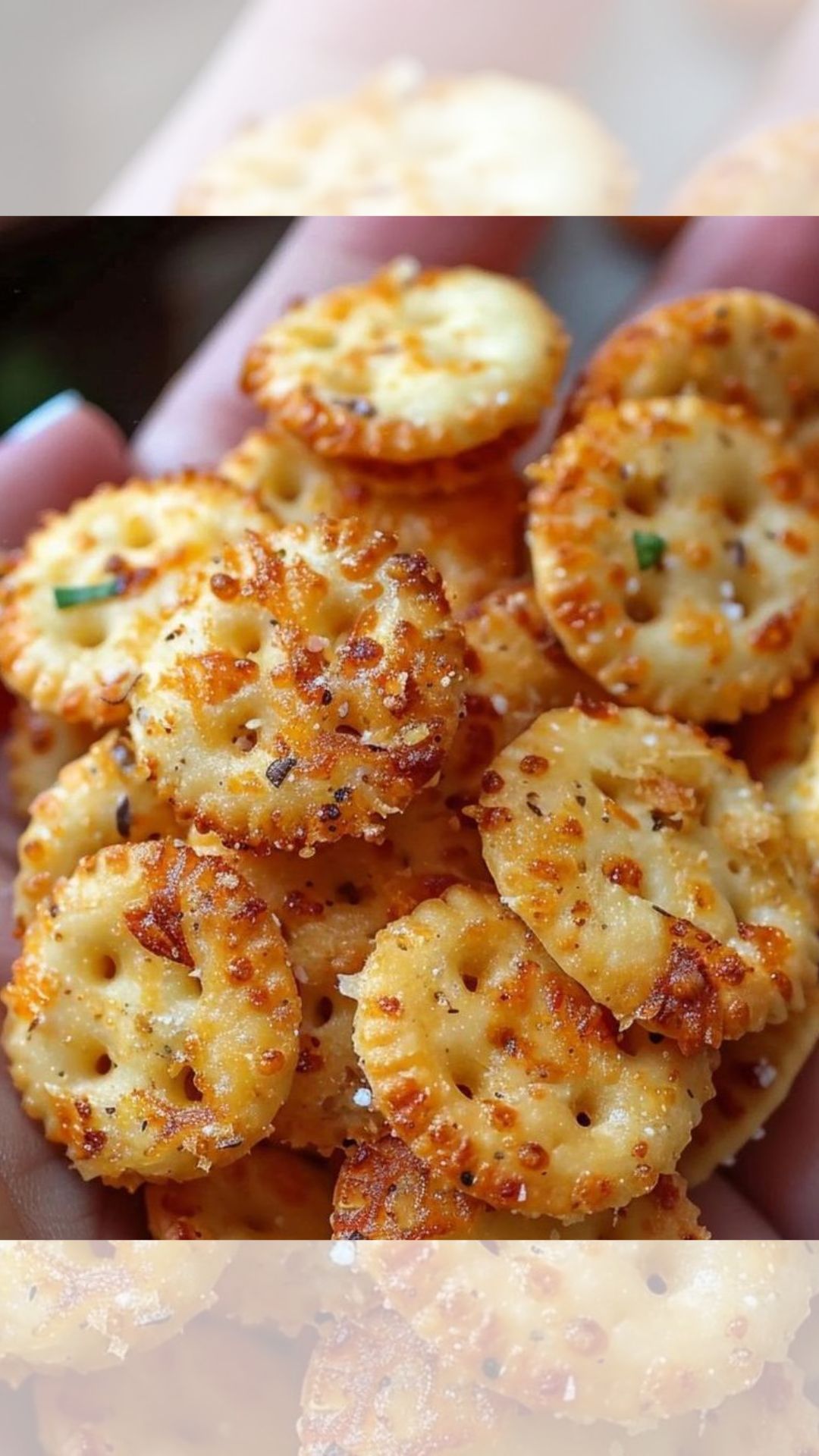Garlic Bread Ritz Bits