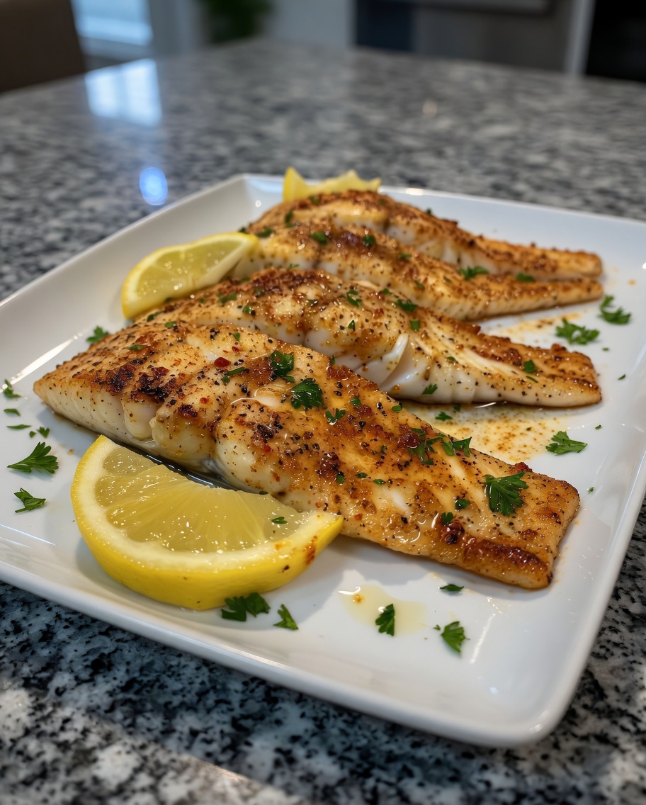 Zesty Lemon Butter Fish Fillet