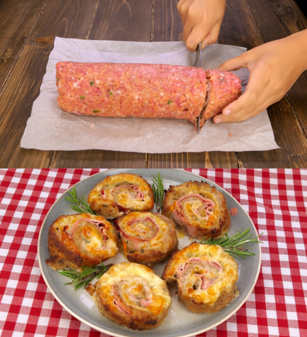 CHEESY BEEF ROULADE