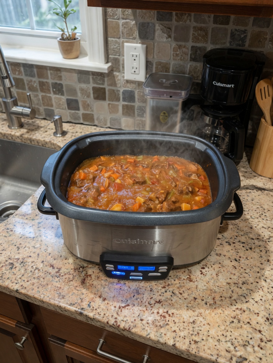 SLOW COOKER BEEF STEW