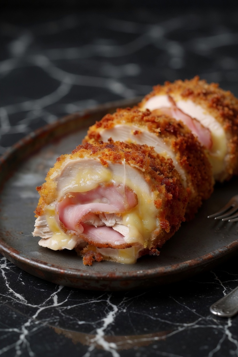 Creamy Chicken Cordon Bleu