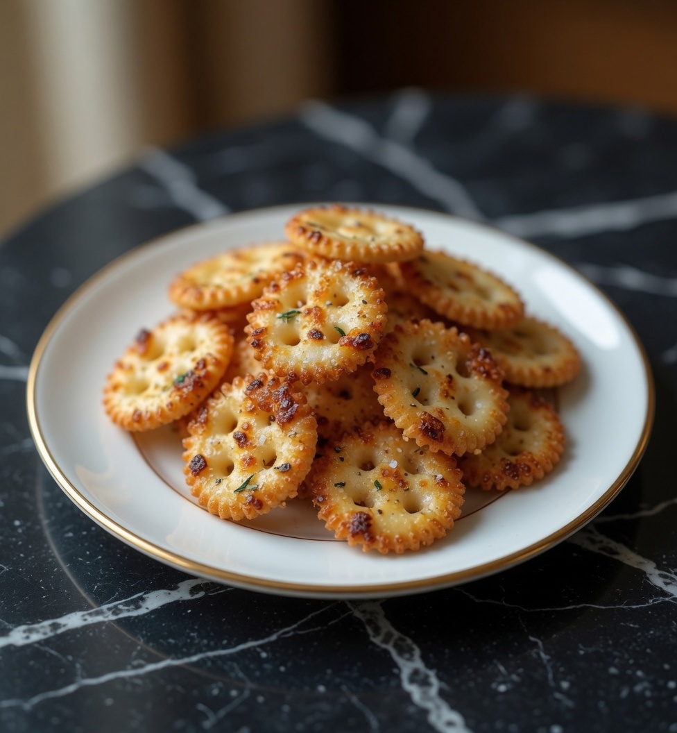 Garlic Bread Ritz Bits