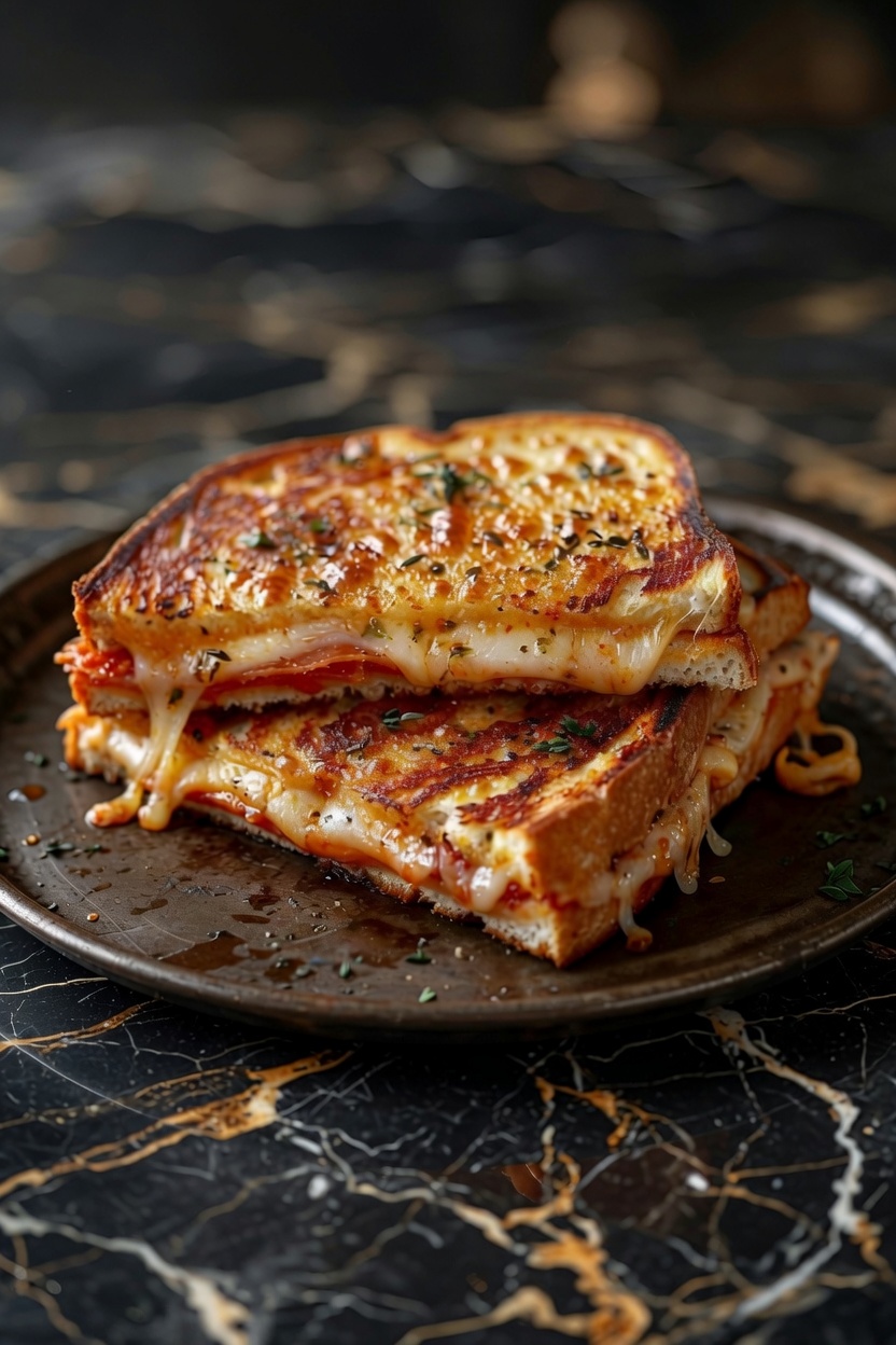Pizza Grilled Cheese